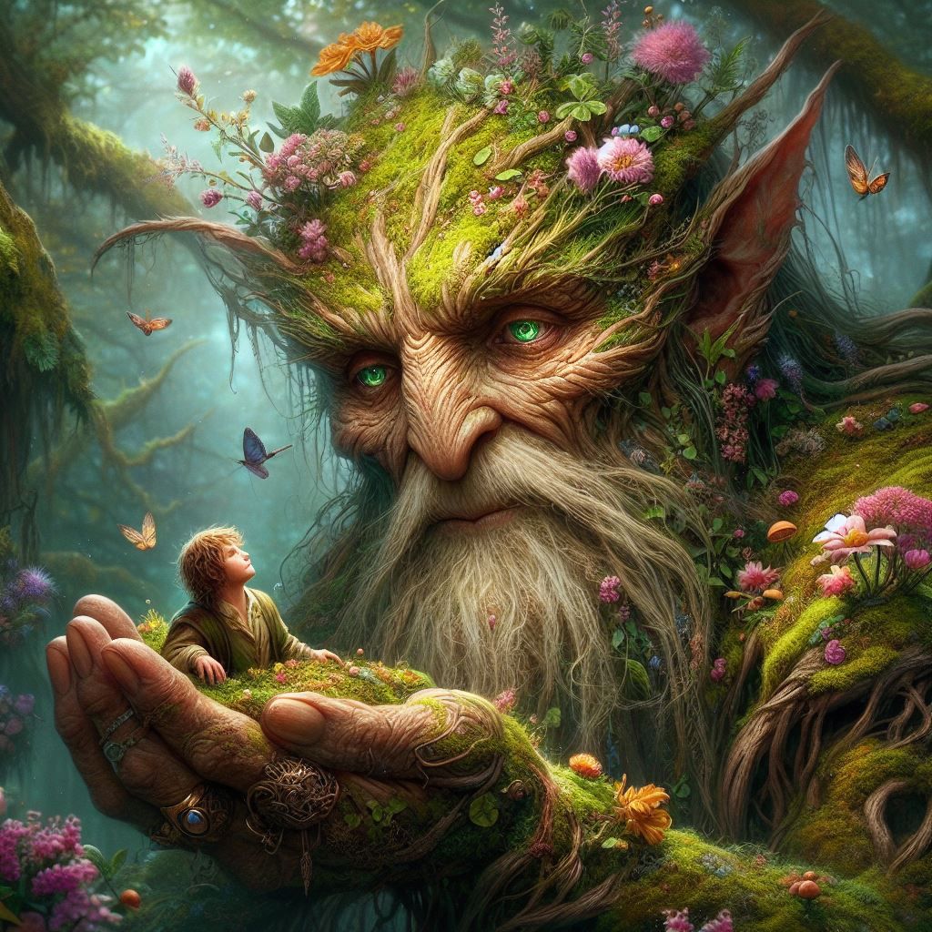 Treebeard and the Hobbit 2