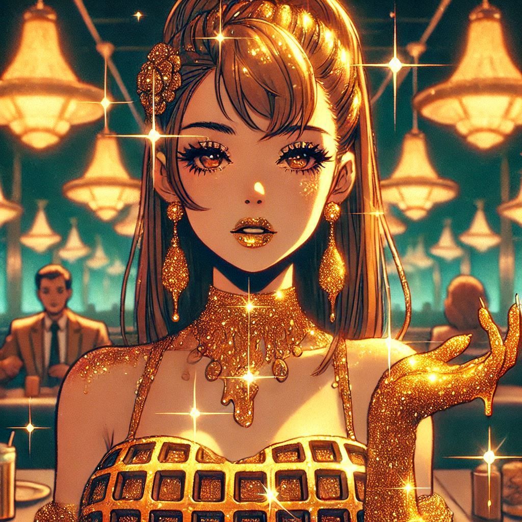 Golden Waffle Queenie