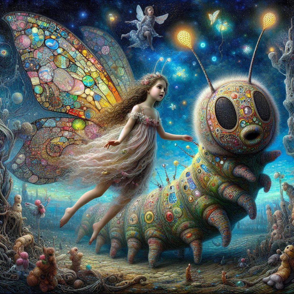 The caterpillar and the fairy