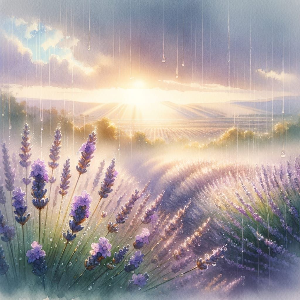 Gentle Rain  by @Helix