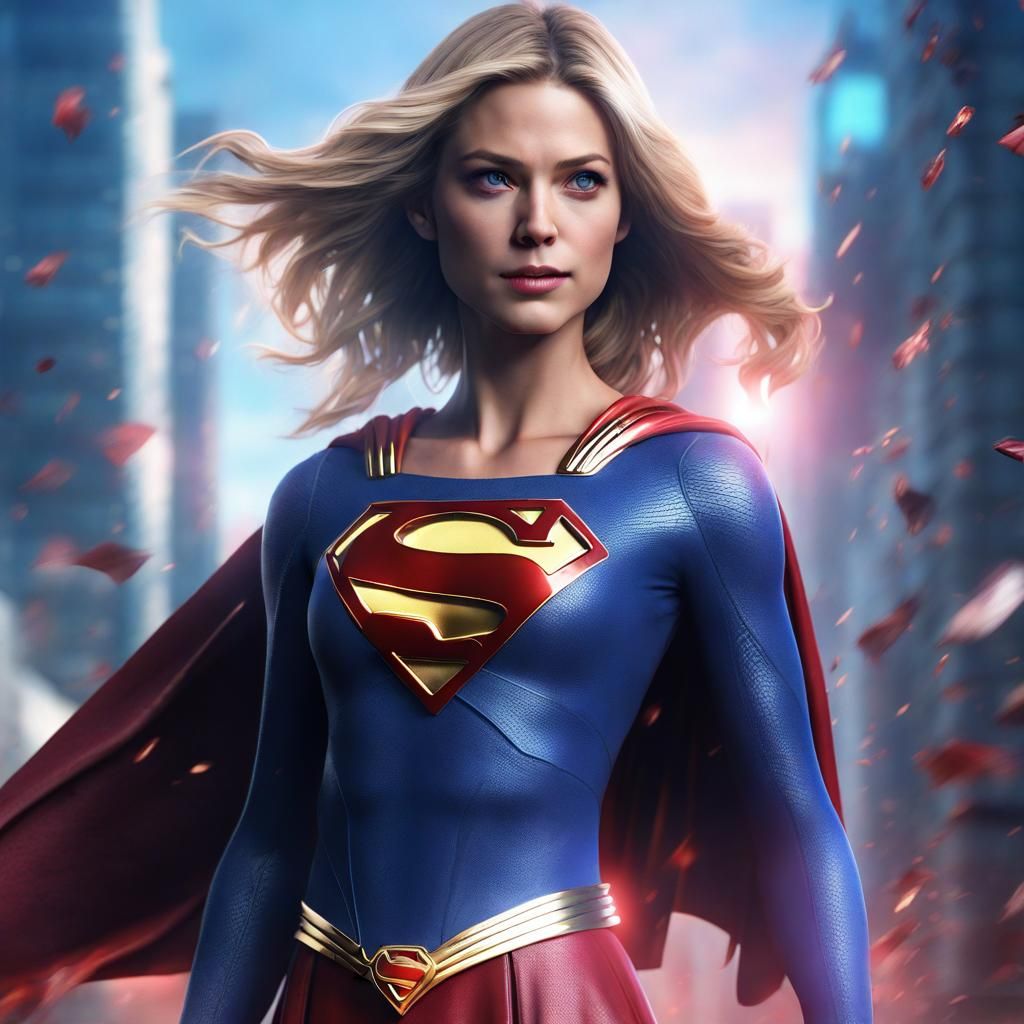 Supergirl - Ai Generated Artwork - Nightcafe Creator