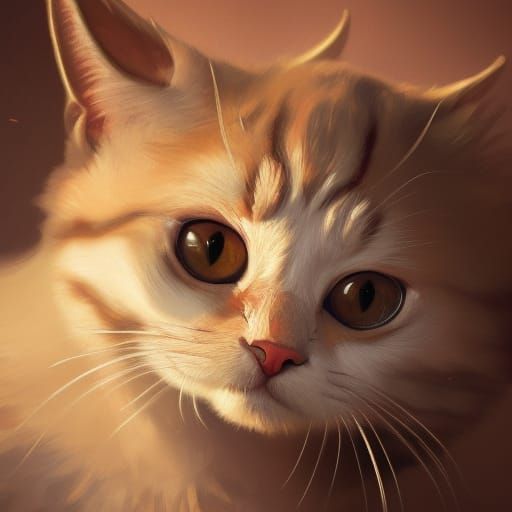 Meow - AI Generated Artwork - NightCafe Creator