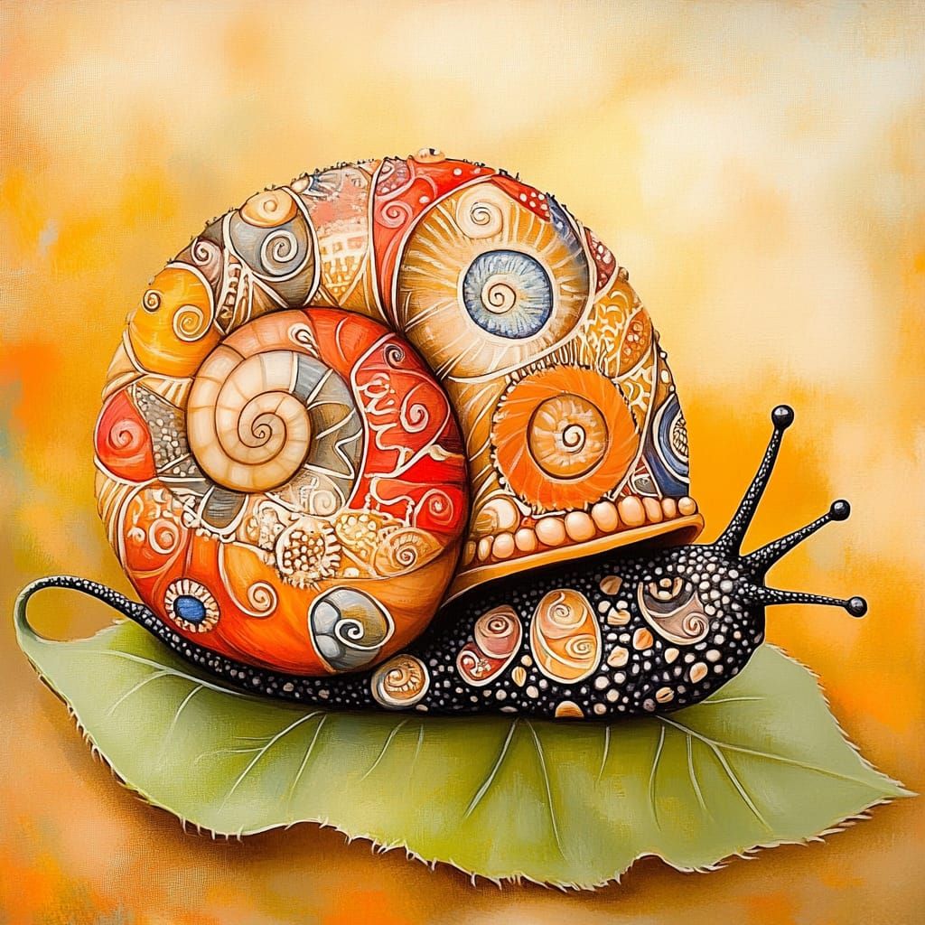 Recycling snail