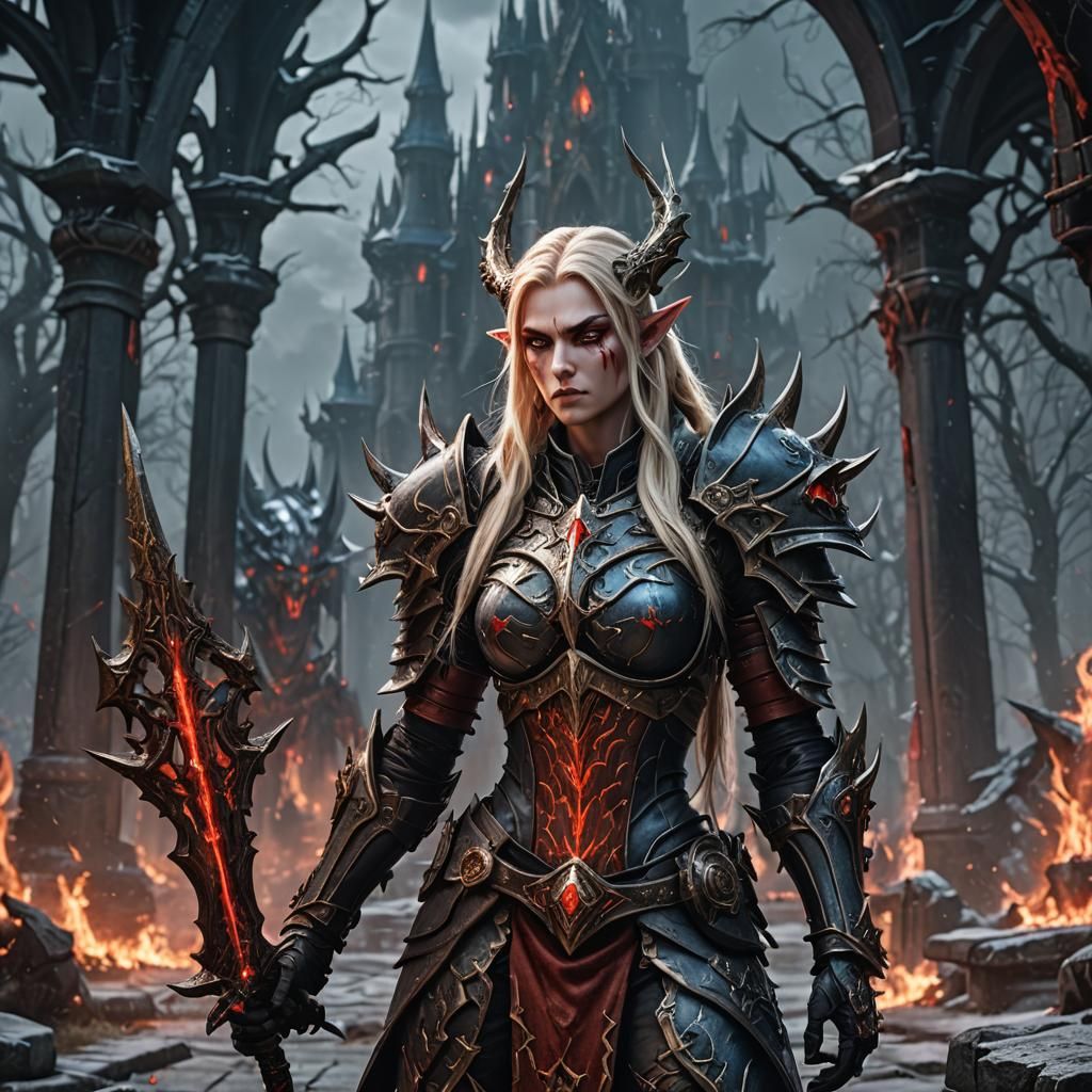 blood death knight blood elf