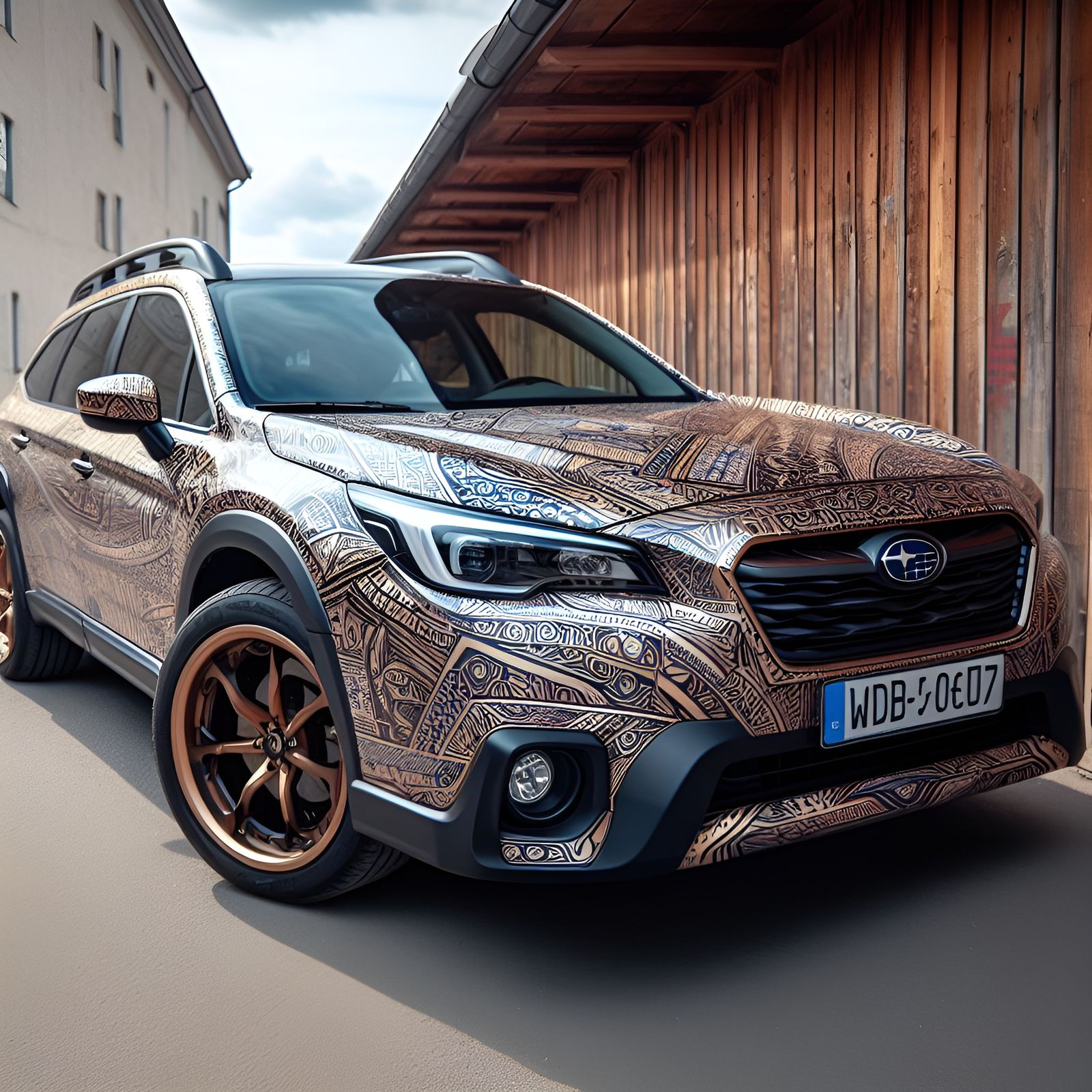 2021 Subaru Outback Designer Graphic Patterns