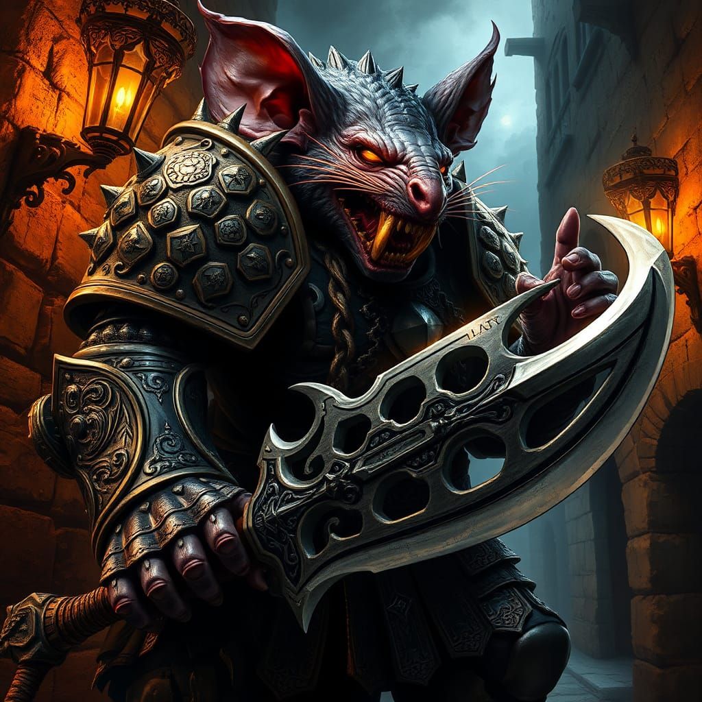 Ratfolk warrior brute