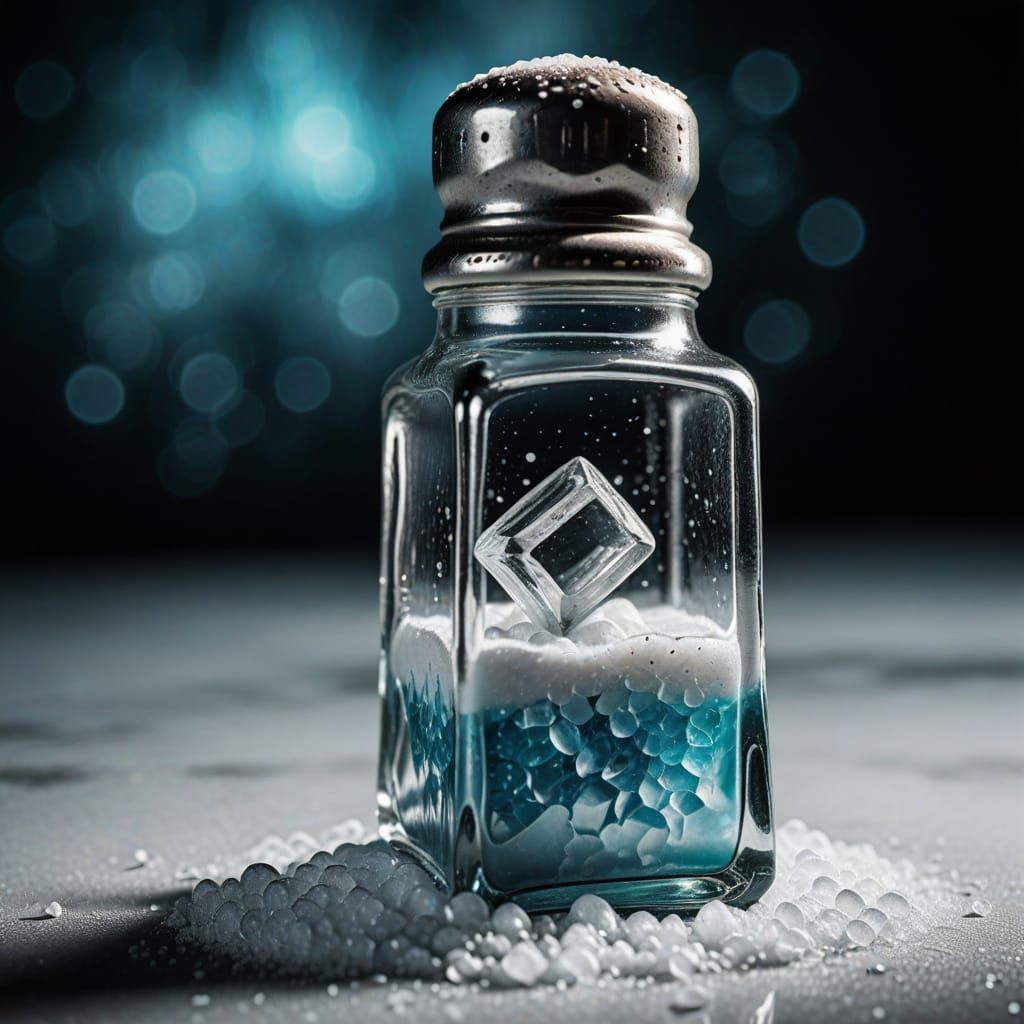 Surreal Still Life with Time Frozen