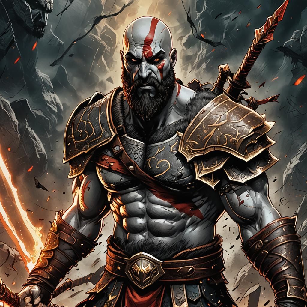 Kratos god of war 🪓
