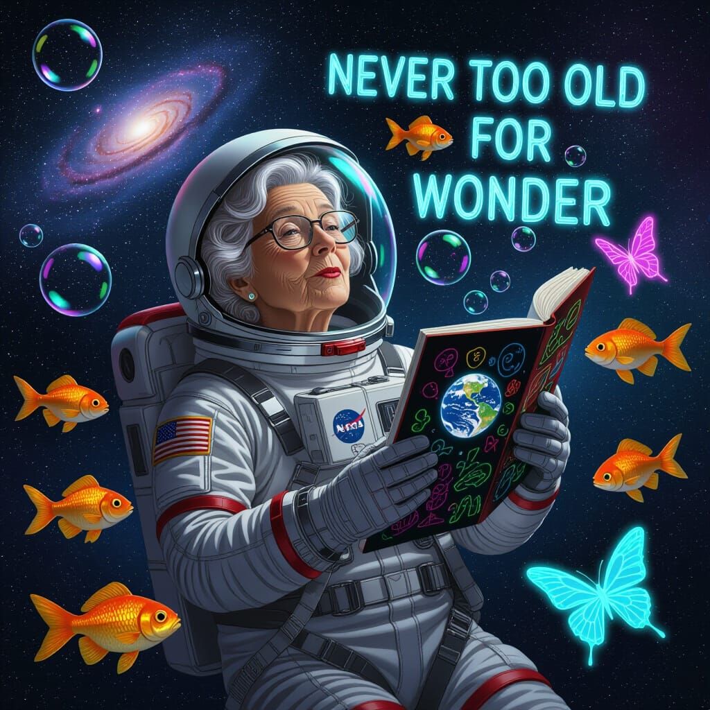 Never too old for Wonder  by @CharlieVal08