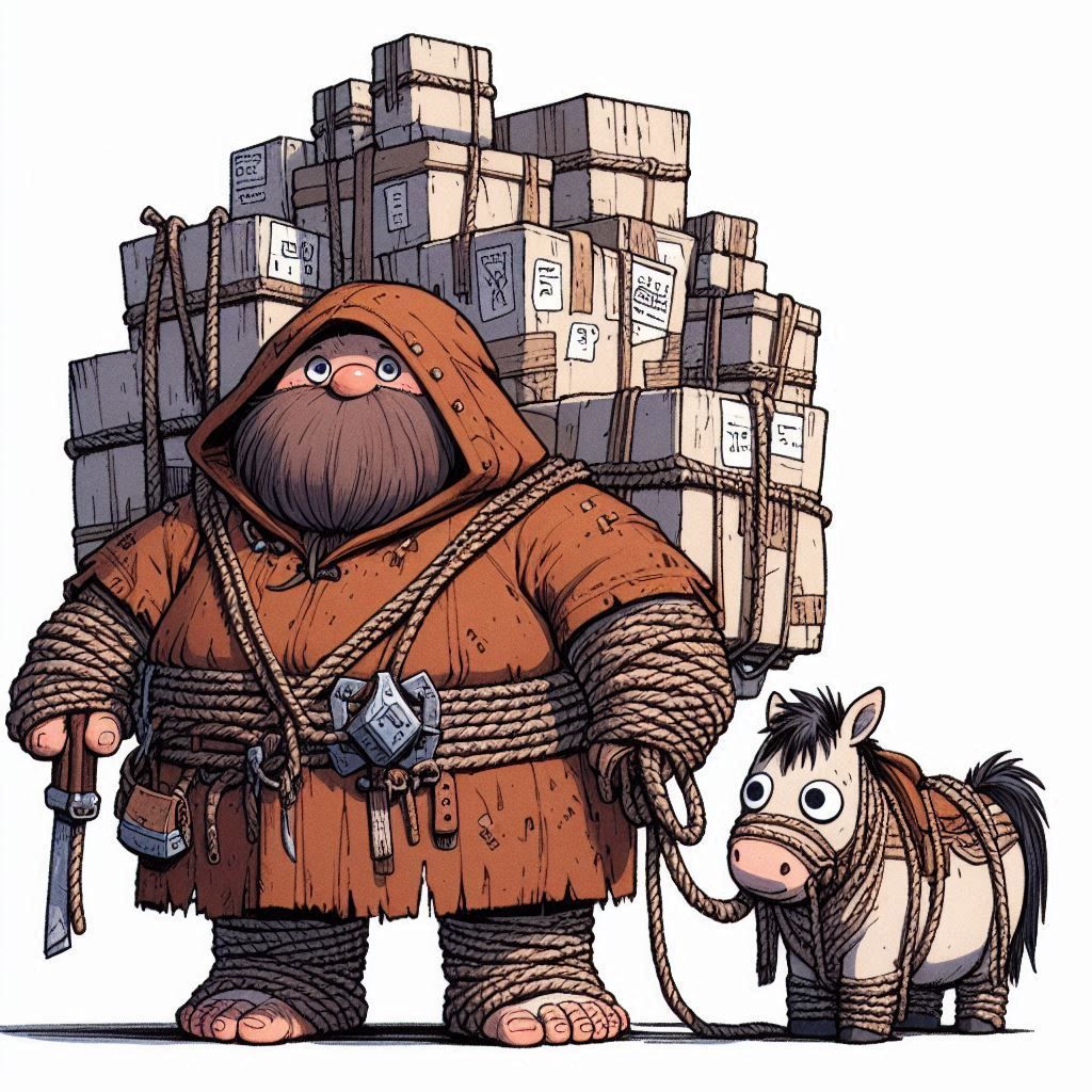 Medieval Parcel Delivery Service