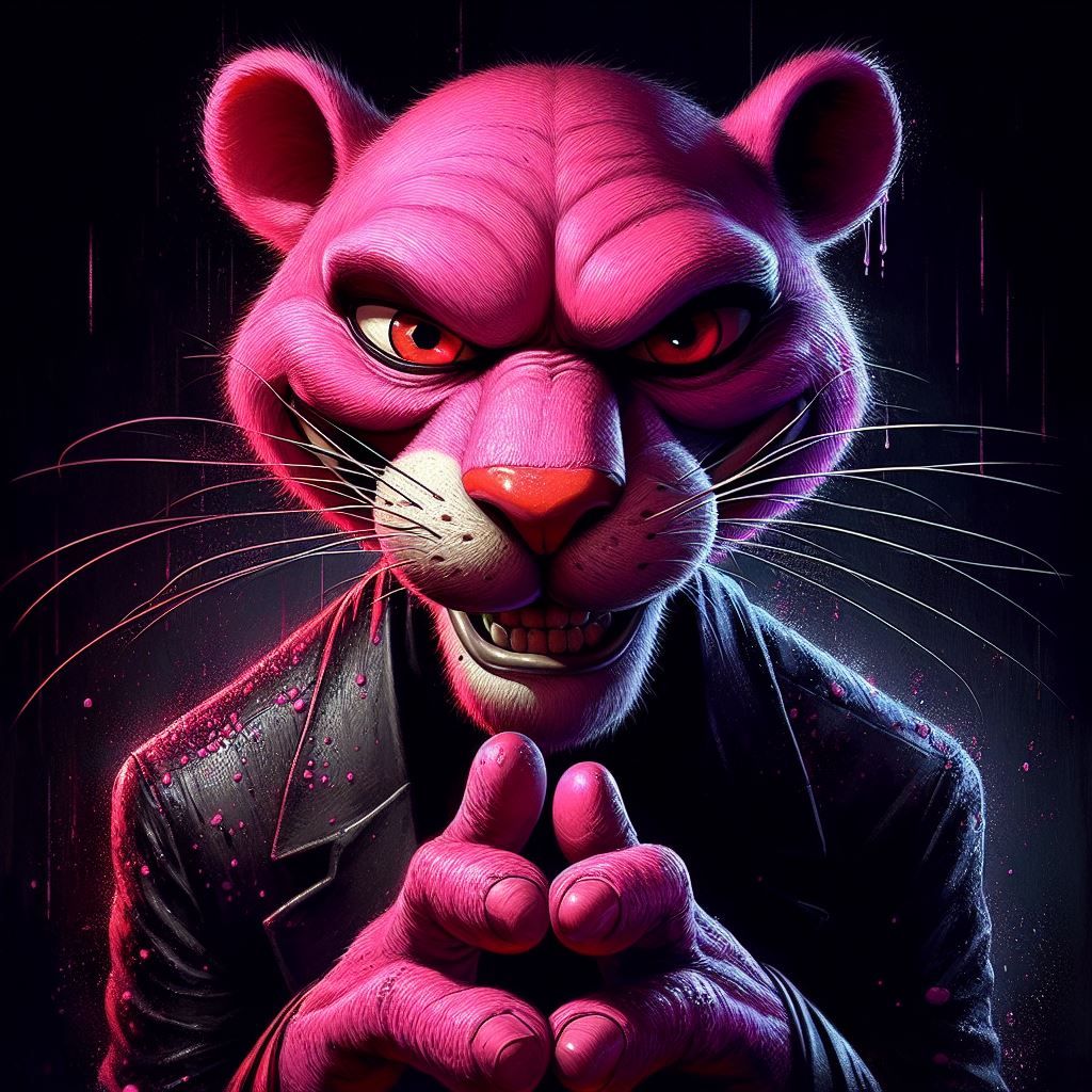 Dark side serie of The Pink Panther: Malevolent one