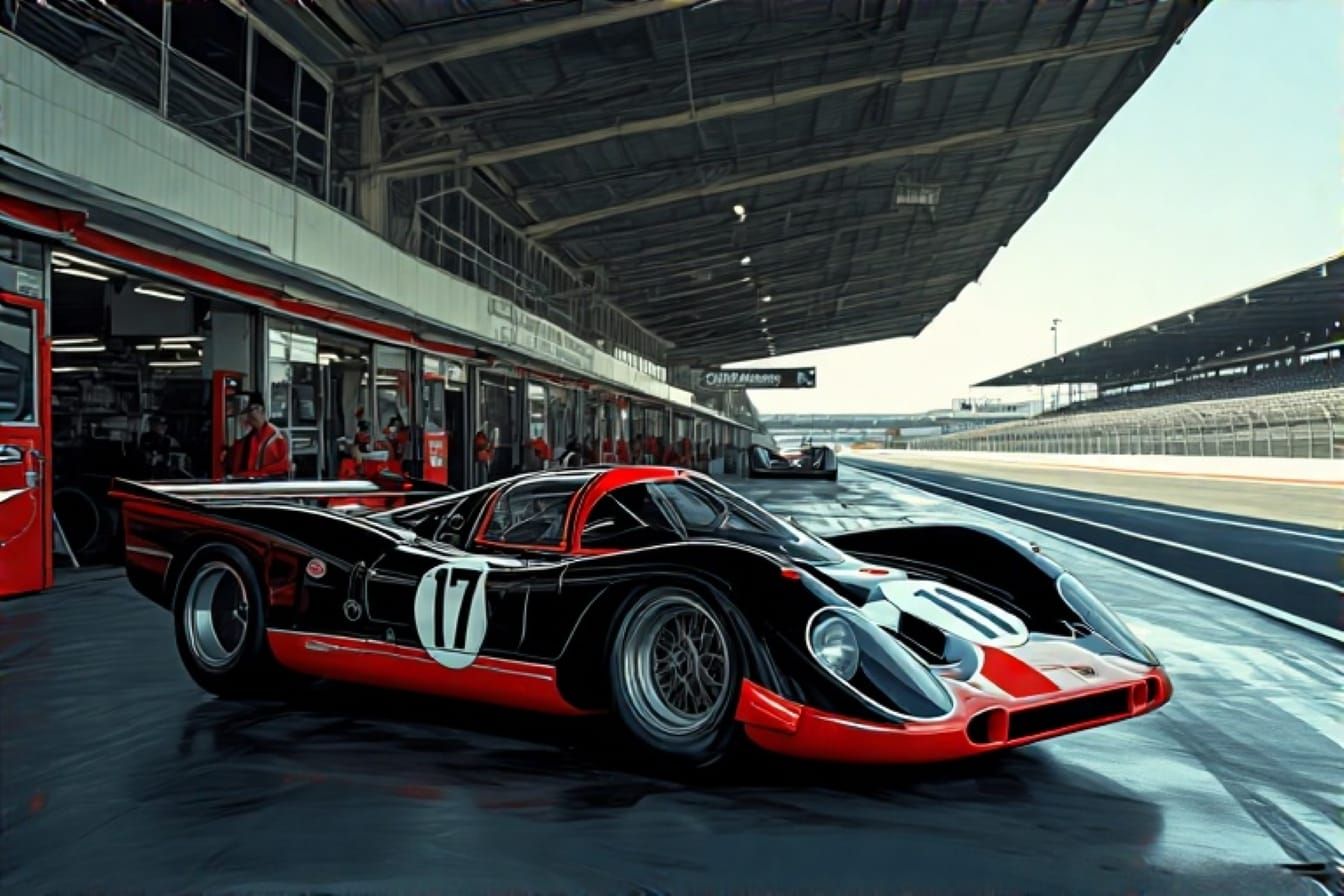 Fresh from the Paddock Garage