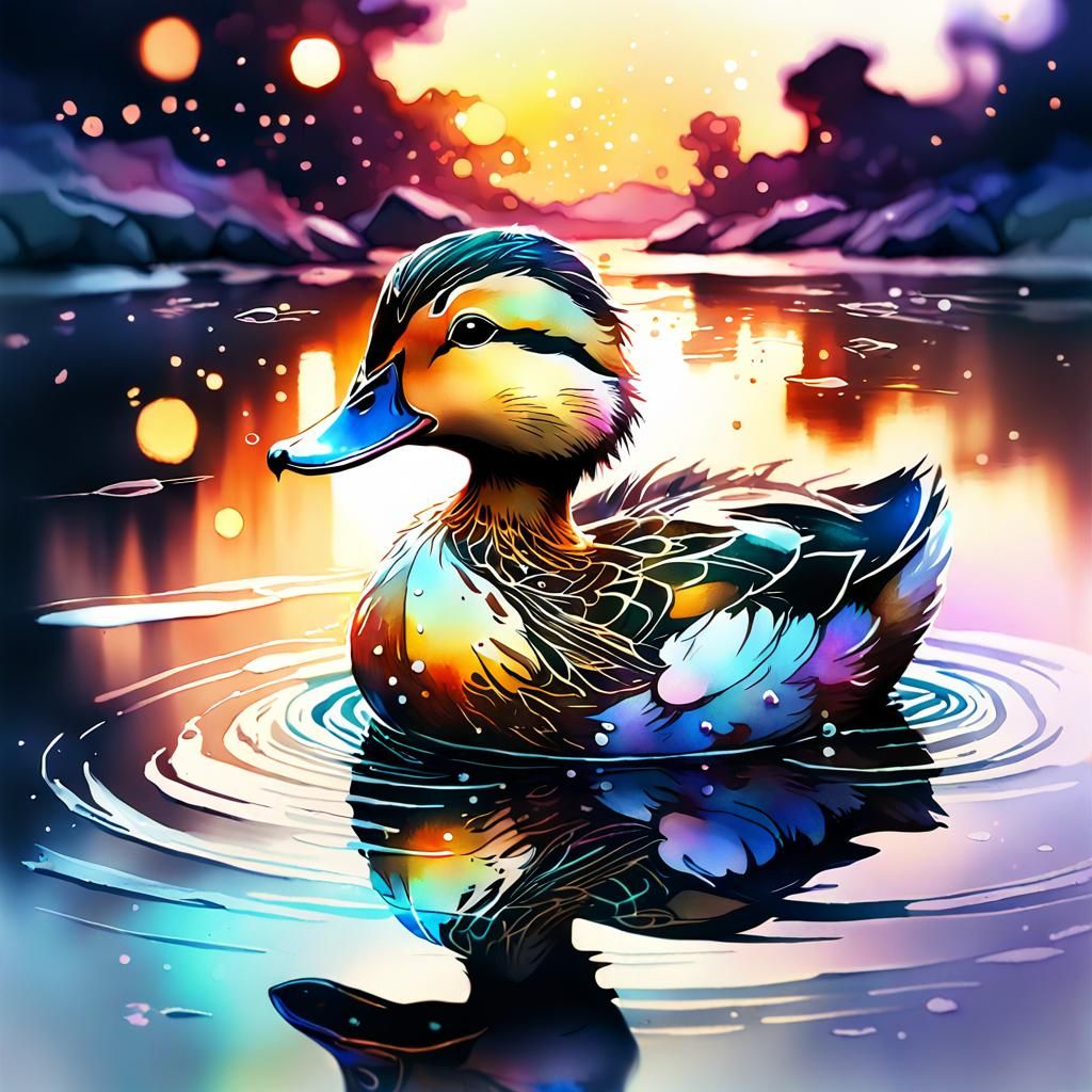 Duck - AI Generated Artwork - NightCafe Creator