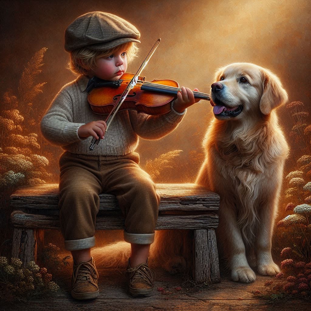 A beautifull melody for my friend 😊🐶🐶