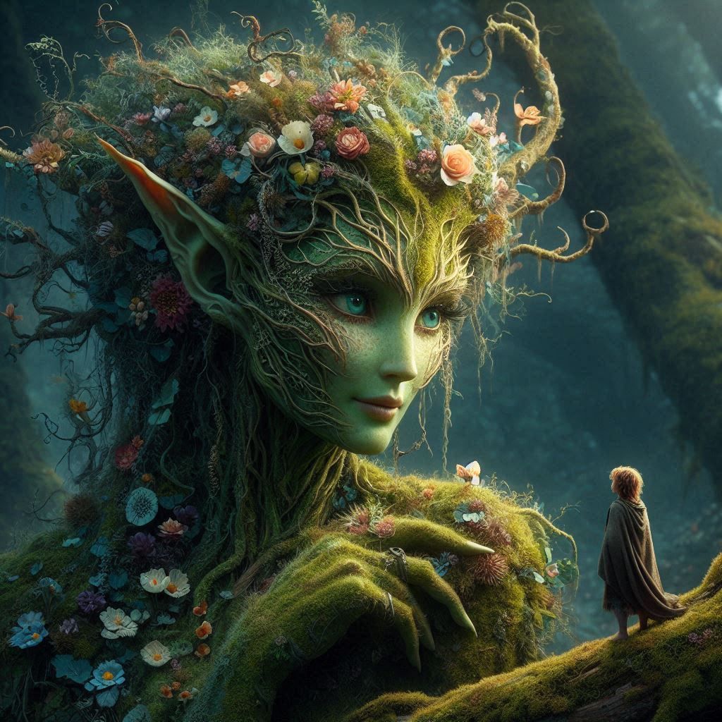 Hobbit meets Female Tree Ent