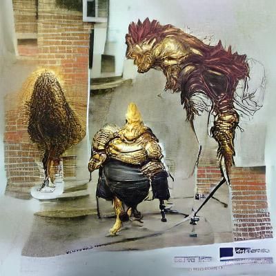 Dark Souls Ornstein And Smough Concept Art AI Generated Artwork   Wn1XQtpUEluC1U0GmOkk 