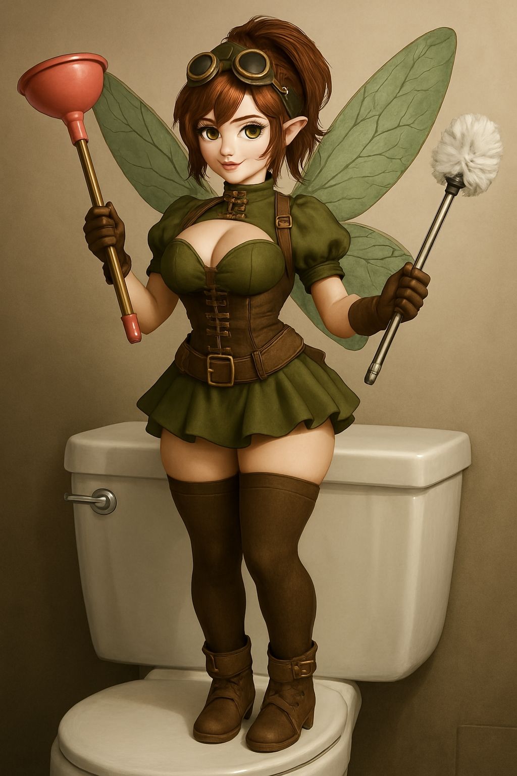 The rare Majestic toilet Fairy!