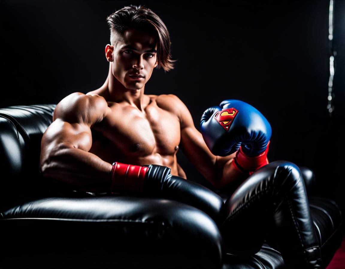 Look at these Superman Boxing Gloves AI Generated Artwork NightCafe