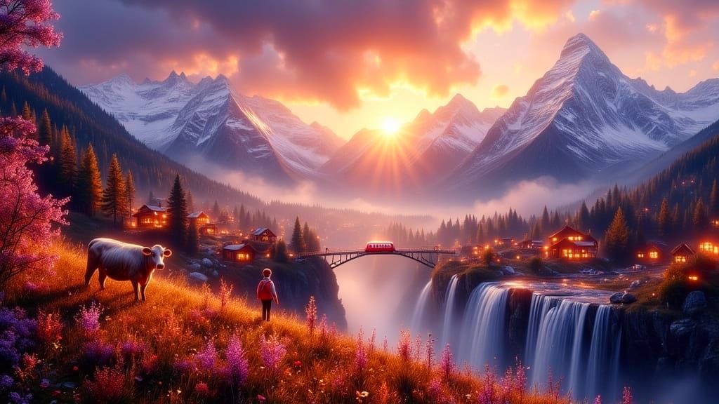 Alpes, um paraiso para a mente!  by @Thaerekh 