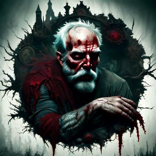 Rococo-Horrorcore LoRA SD8v Example 