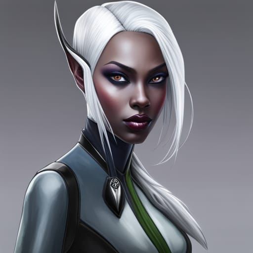 Drow Elf - AI Generated Artwork - NightCafe Creator