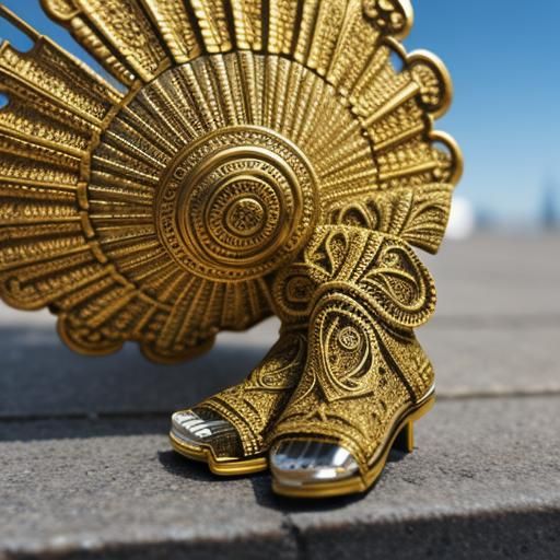 🚶 walking on sunshine, intricate detail, high definition, s...