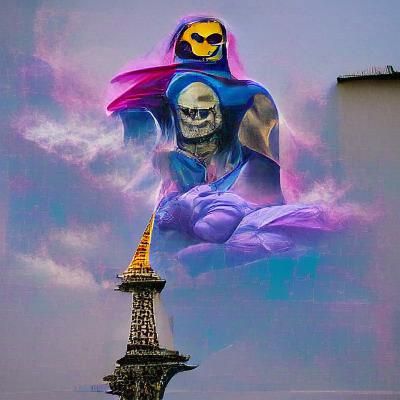 Skeletor in Paris