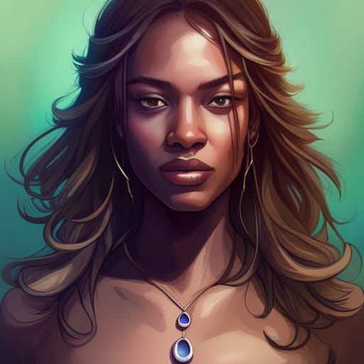 beautiful brown skinned girls. - AI Generated Artwork - NightCafe Creator