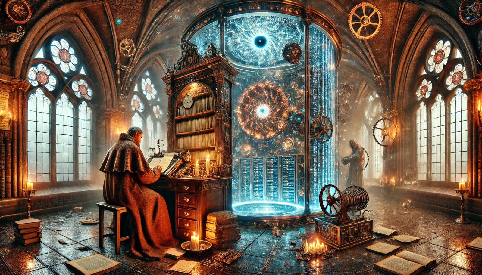 The Archivist and the Monk: Guardians of Eternity