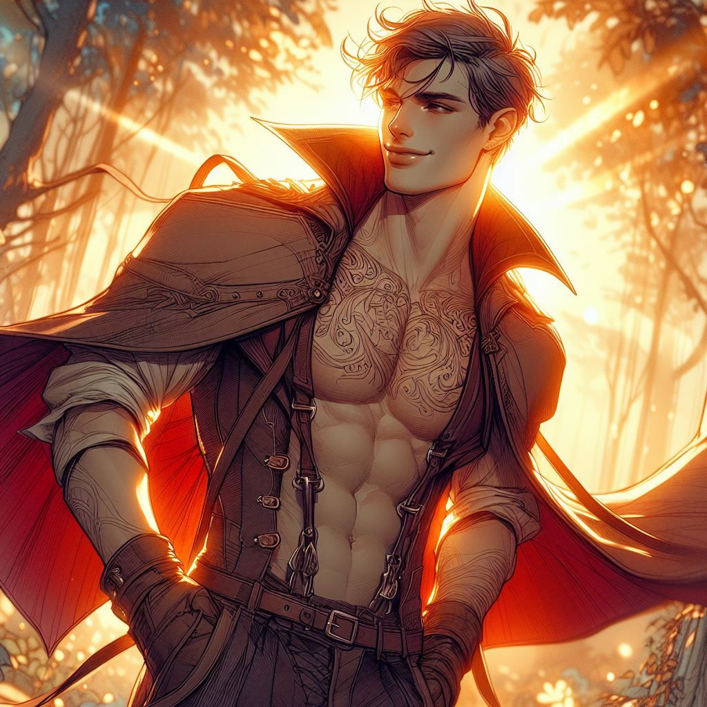 Sunlit and Open Shirted