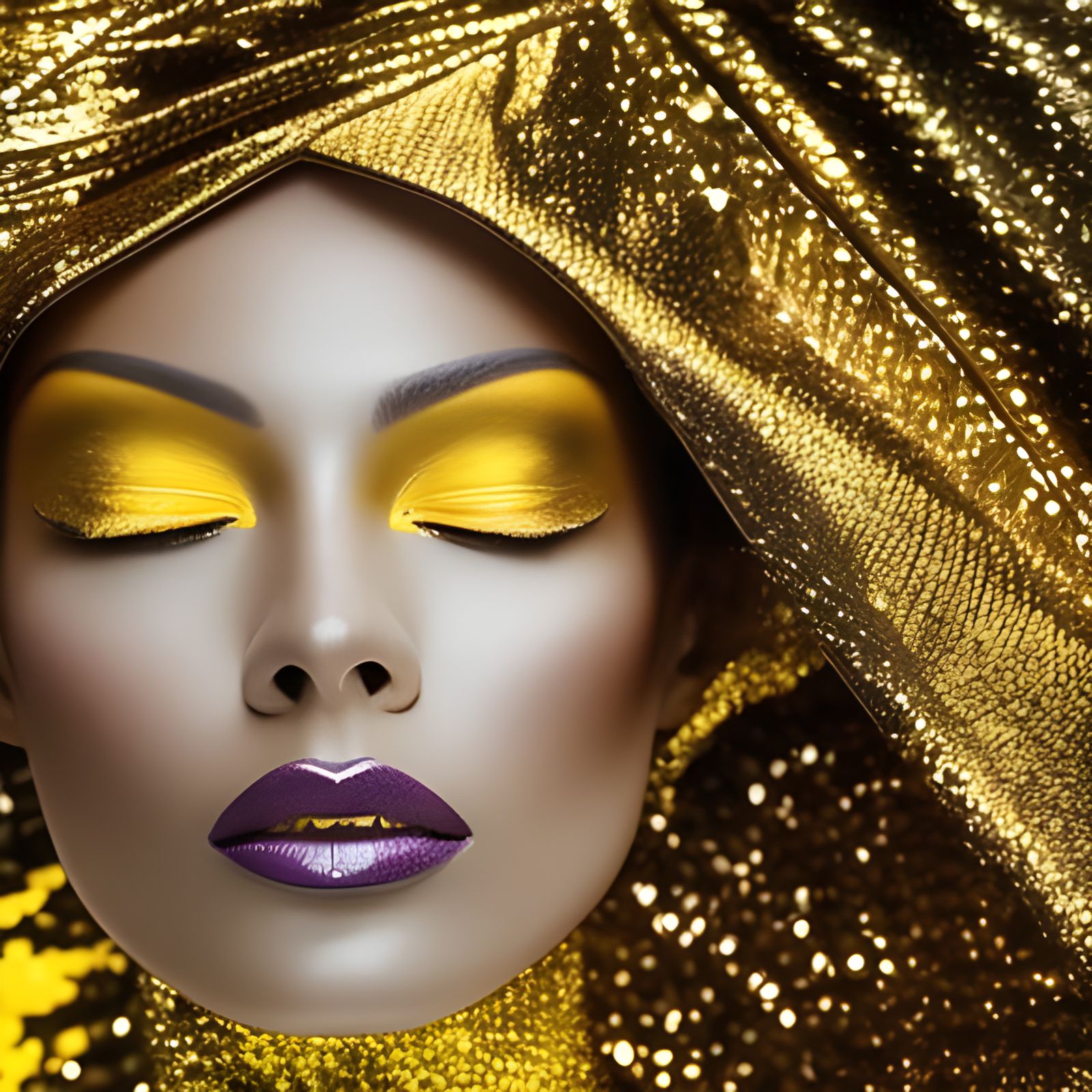 Liquid gold 3* AI Generated Artwork NightCafe Creator