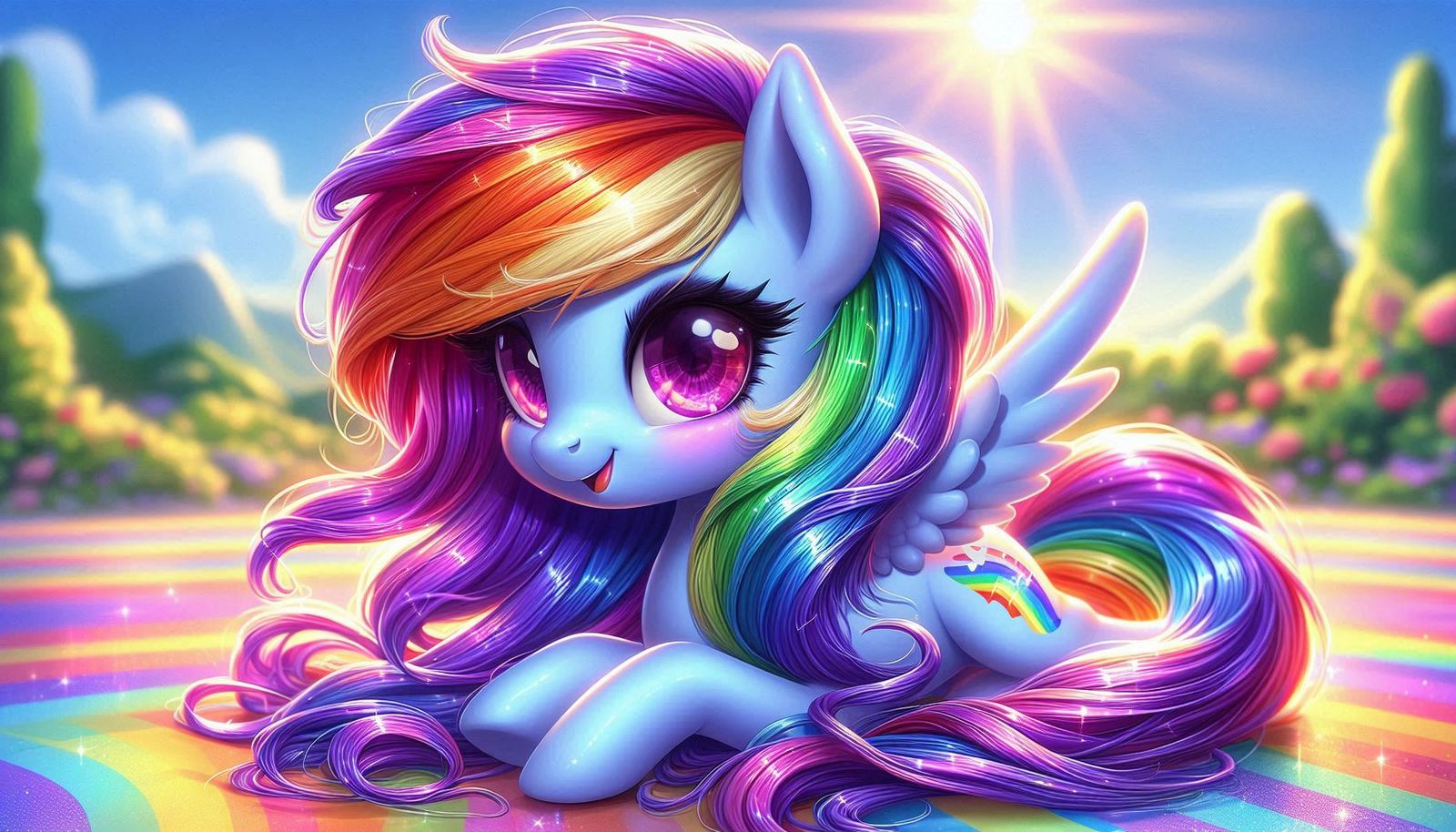 MY LITTLE PONY-RAINBOW DASH