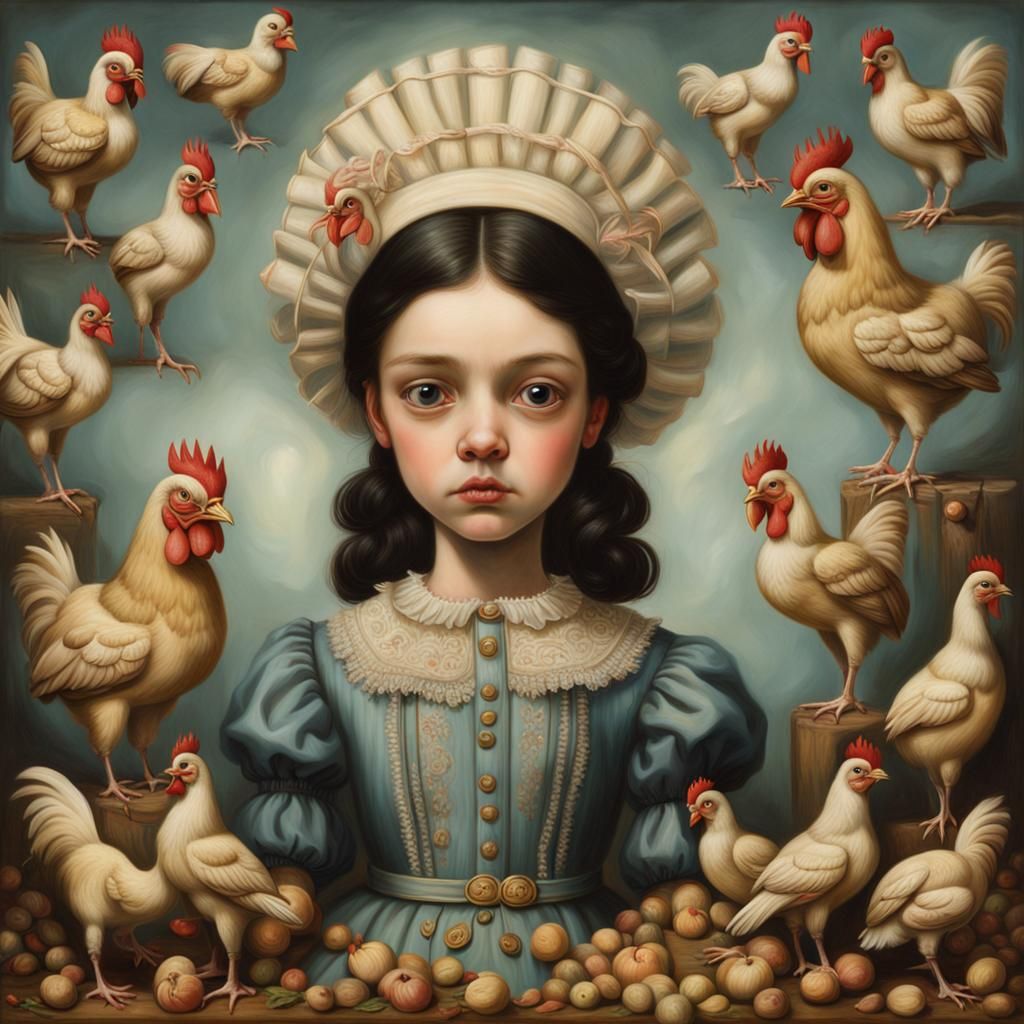 Chicken Omar Rayyan+Mark Ryden heidi taillefer Southern gothic ...