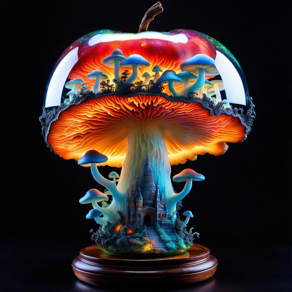 Appleshroom  by @Chennie