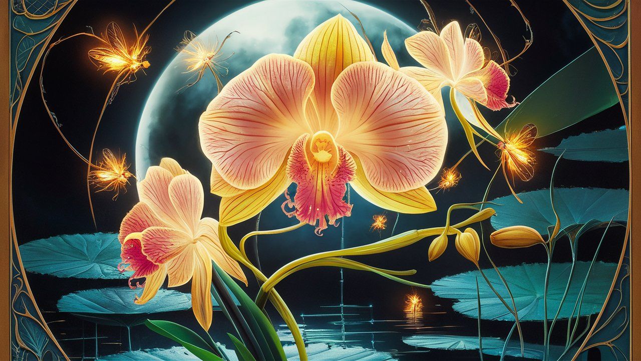 Orchid by moonlight - on Ideogram. Check NCs result 👇