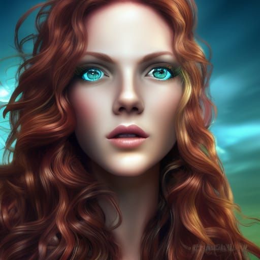 Curly redhed