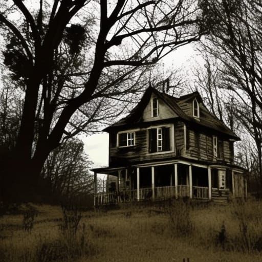 An old haunted house