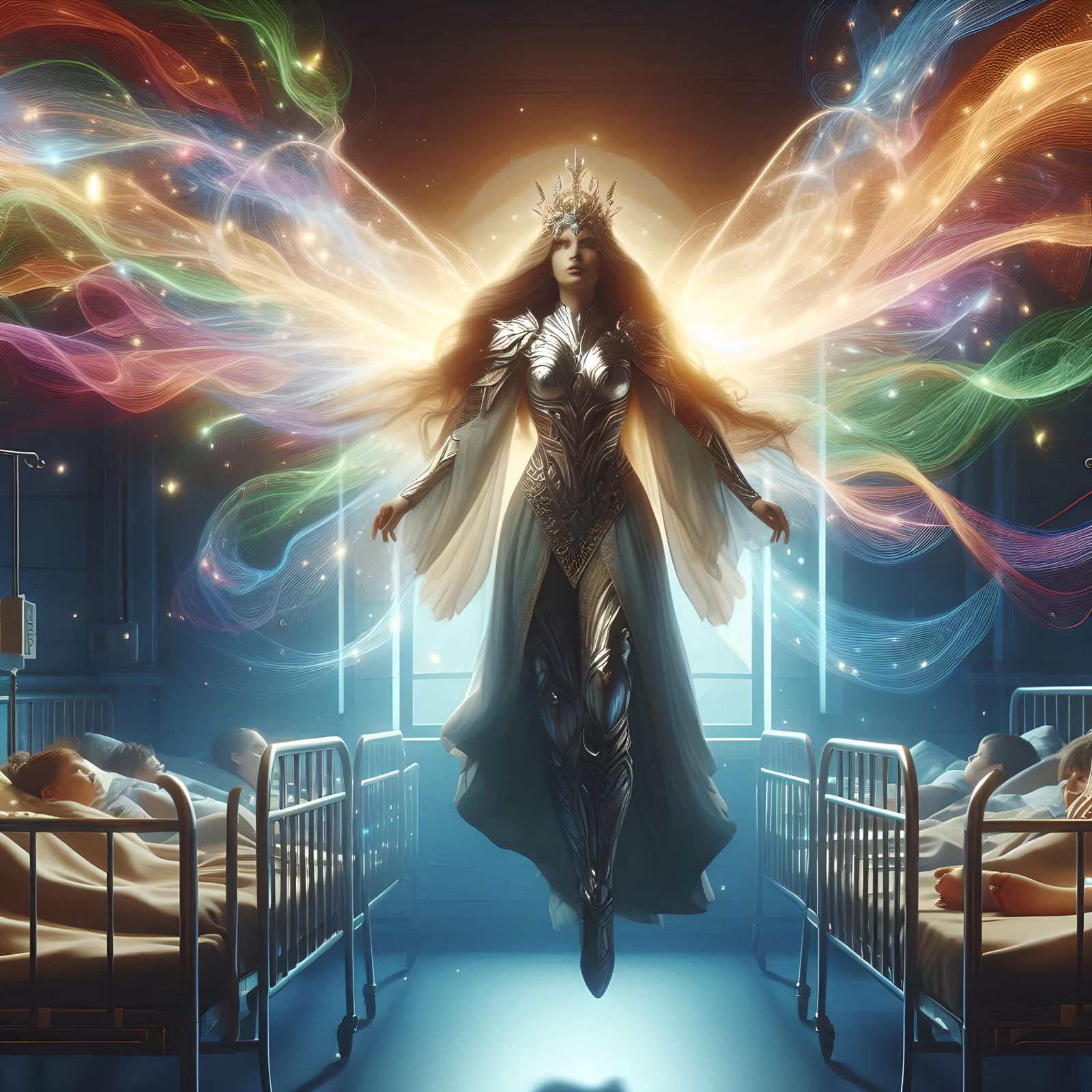 She heals them all...