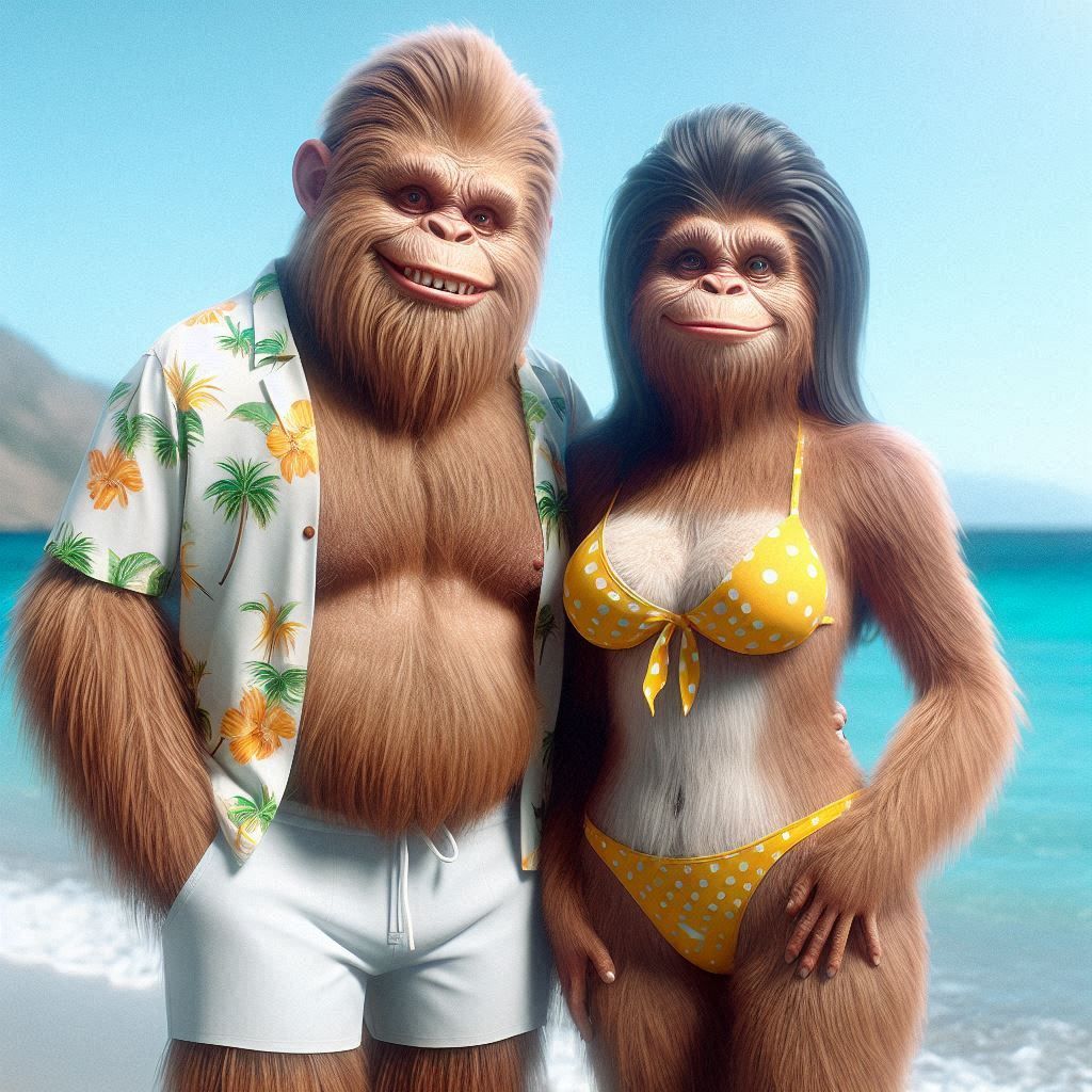 The Happy Couple: Sasquatch Honeymoon