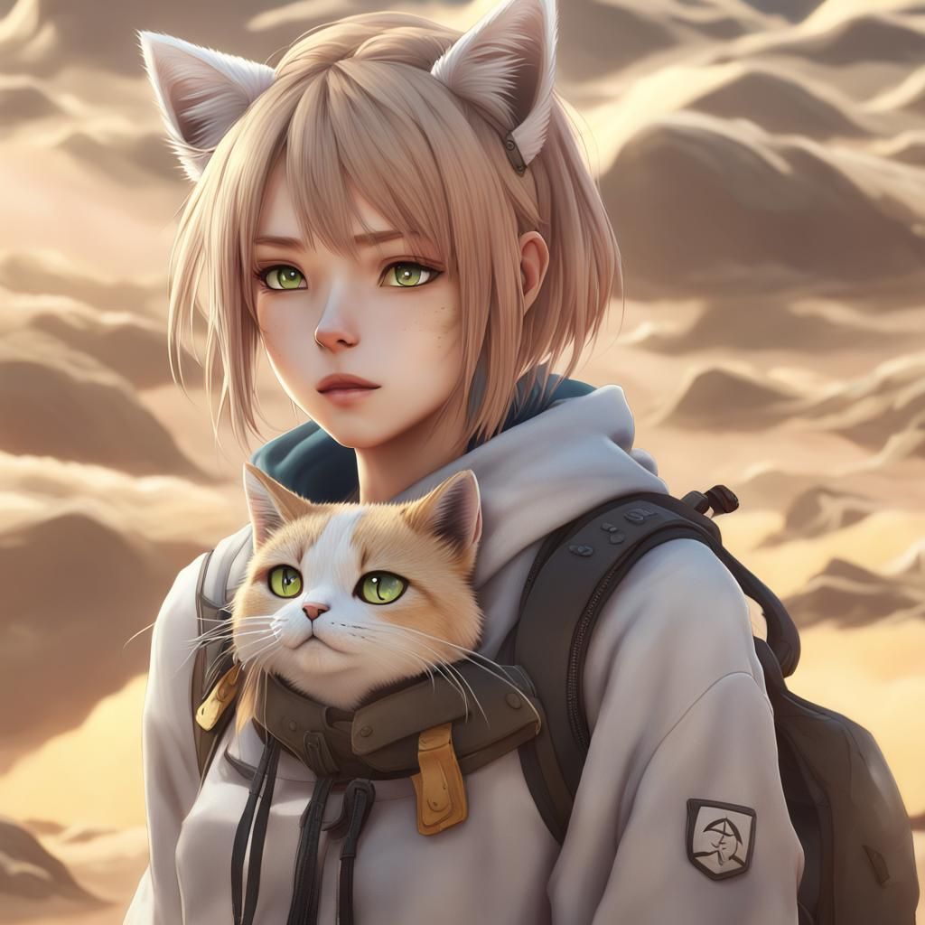 Sand Cat Girl (Anime)