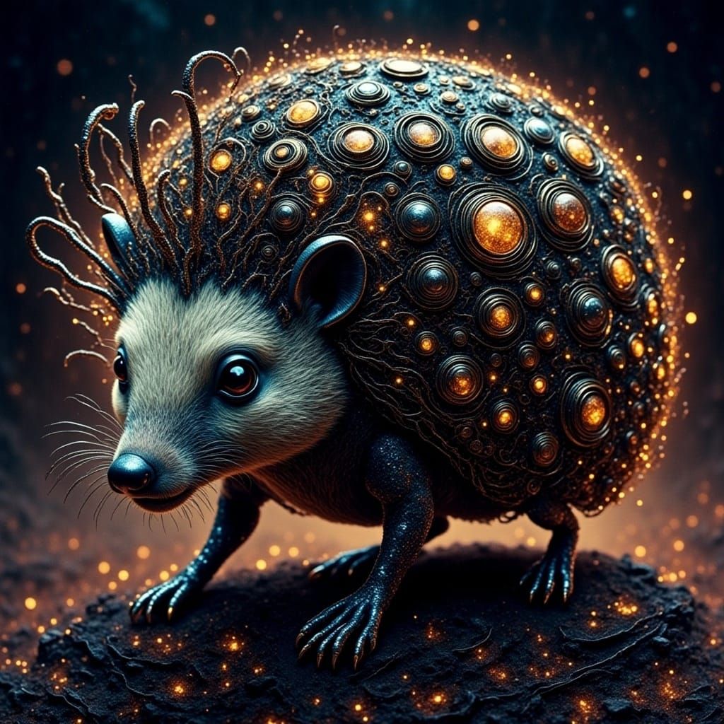 <lora:CY-BUGS:1.0> Hedgehog 
