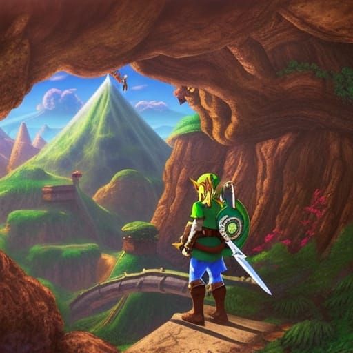 The legend of Zelda - AI Generated Artwork - NightCafe Creator