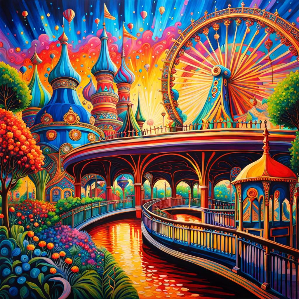 theme park  by @Hani