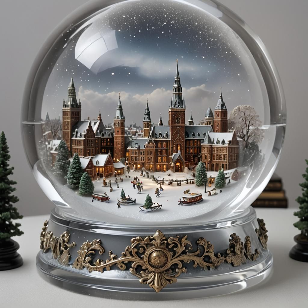 Dutch Winter City  by @Drubibu