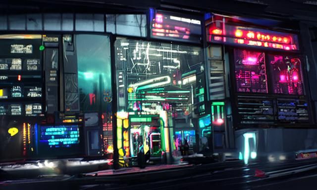 At the Arcade