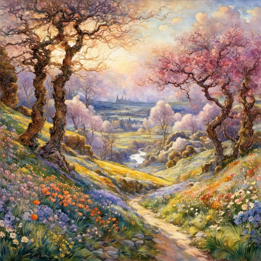 The colours of spring  by @Gokiburi