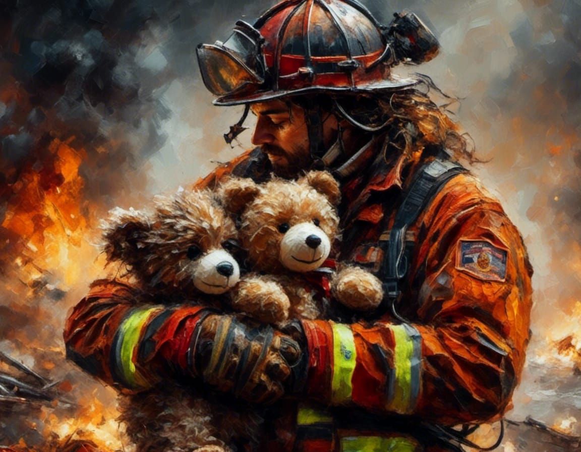 Even Teddies deserve to be rescued!!!