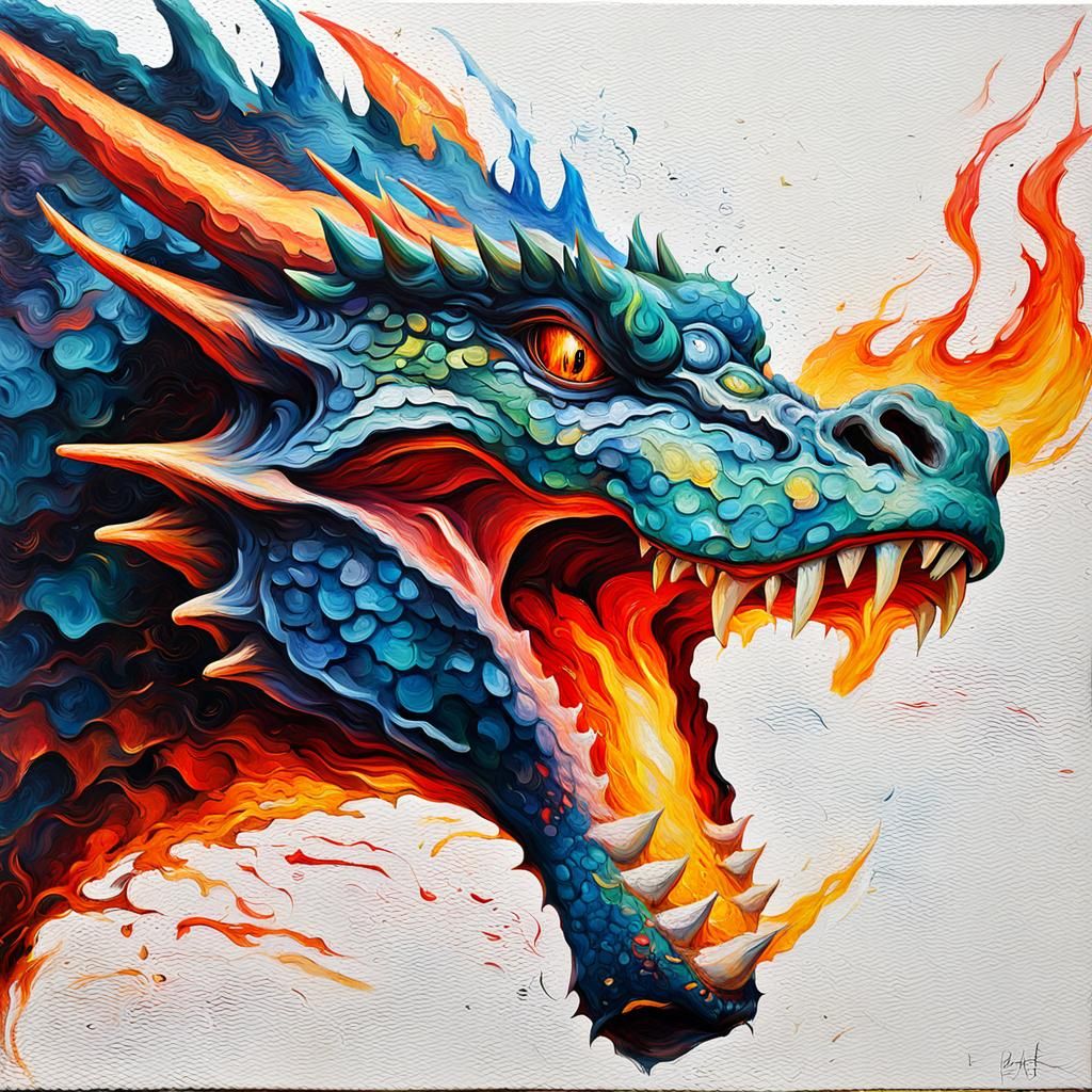 Oil dragon