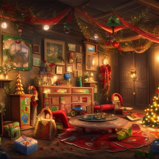 Christmas morning 3  by @RedPixie