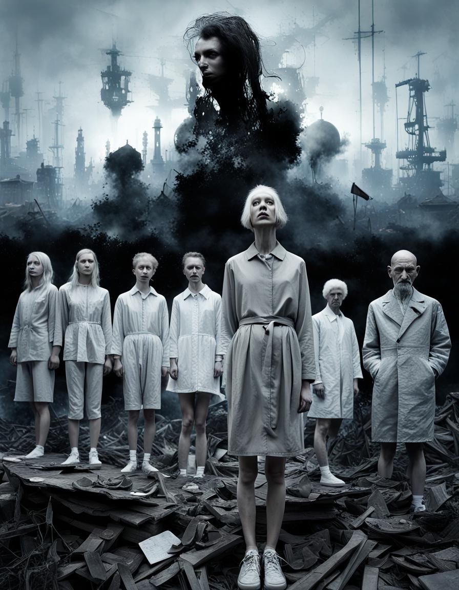 Surreal Starvation Army in Post-Punk Style